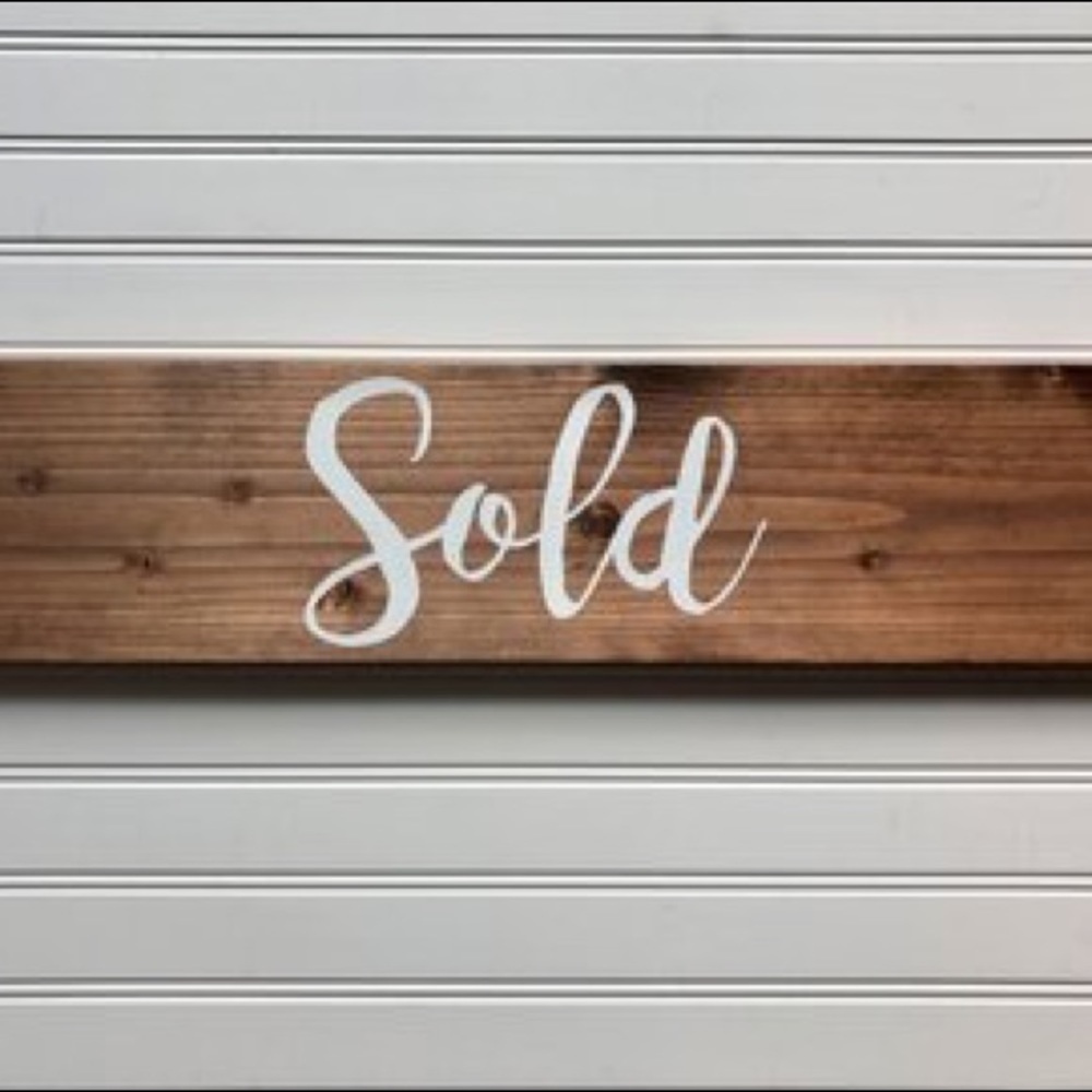 ⛔️ FROM HERE BELOW IS SOLD. ⛔️
